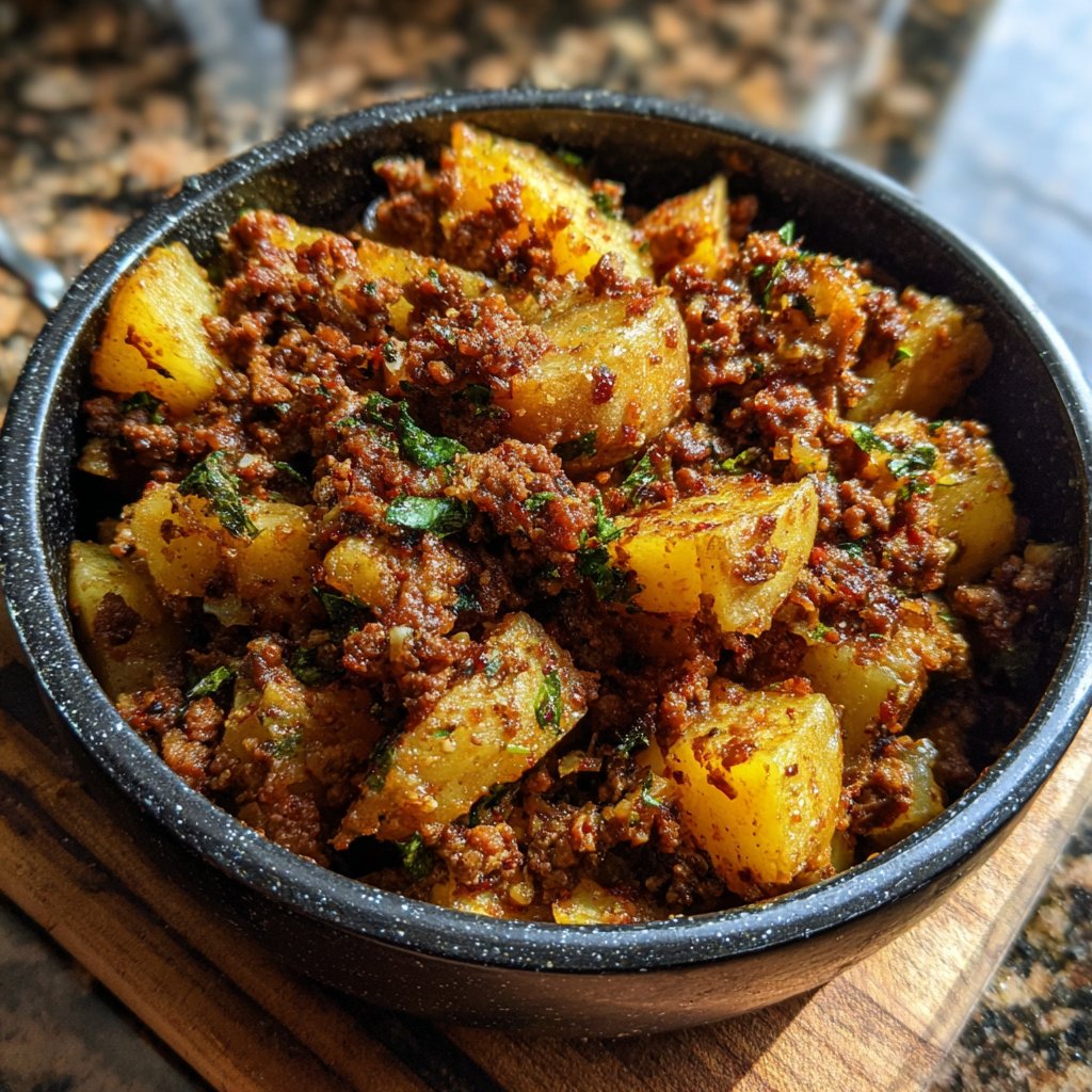 One Pot Ground Beef And Potatoes