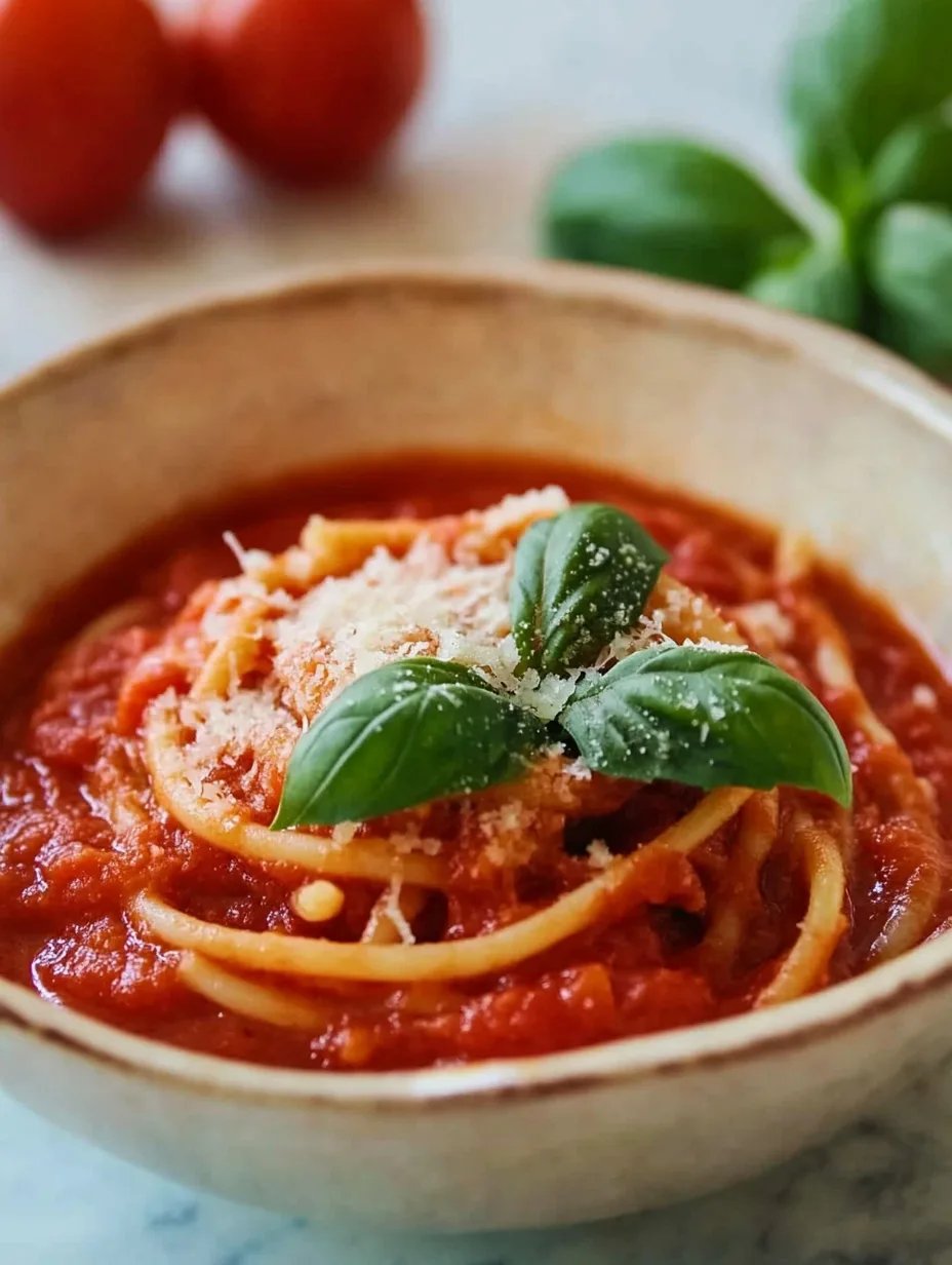 Authentic Quick Italian Tomato Sauce for Pasta