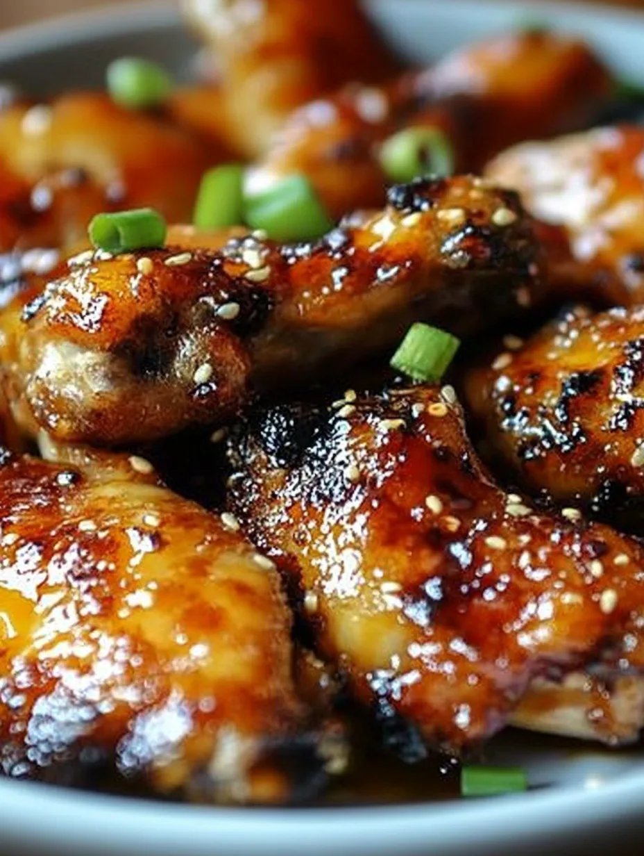 Sticky Pineapple-Teriyaki Chicken Wings
