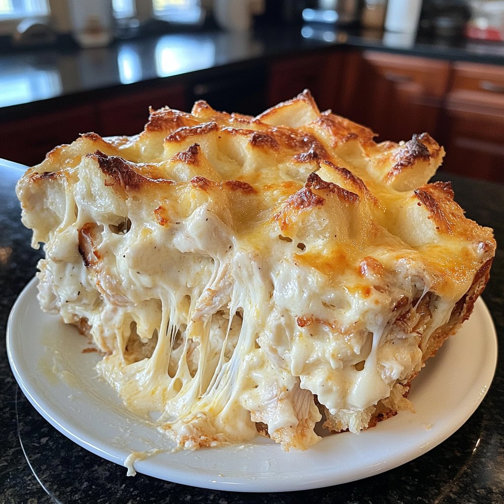 Easy Chicken Alfredo Bake Recipe