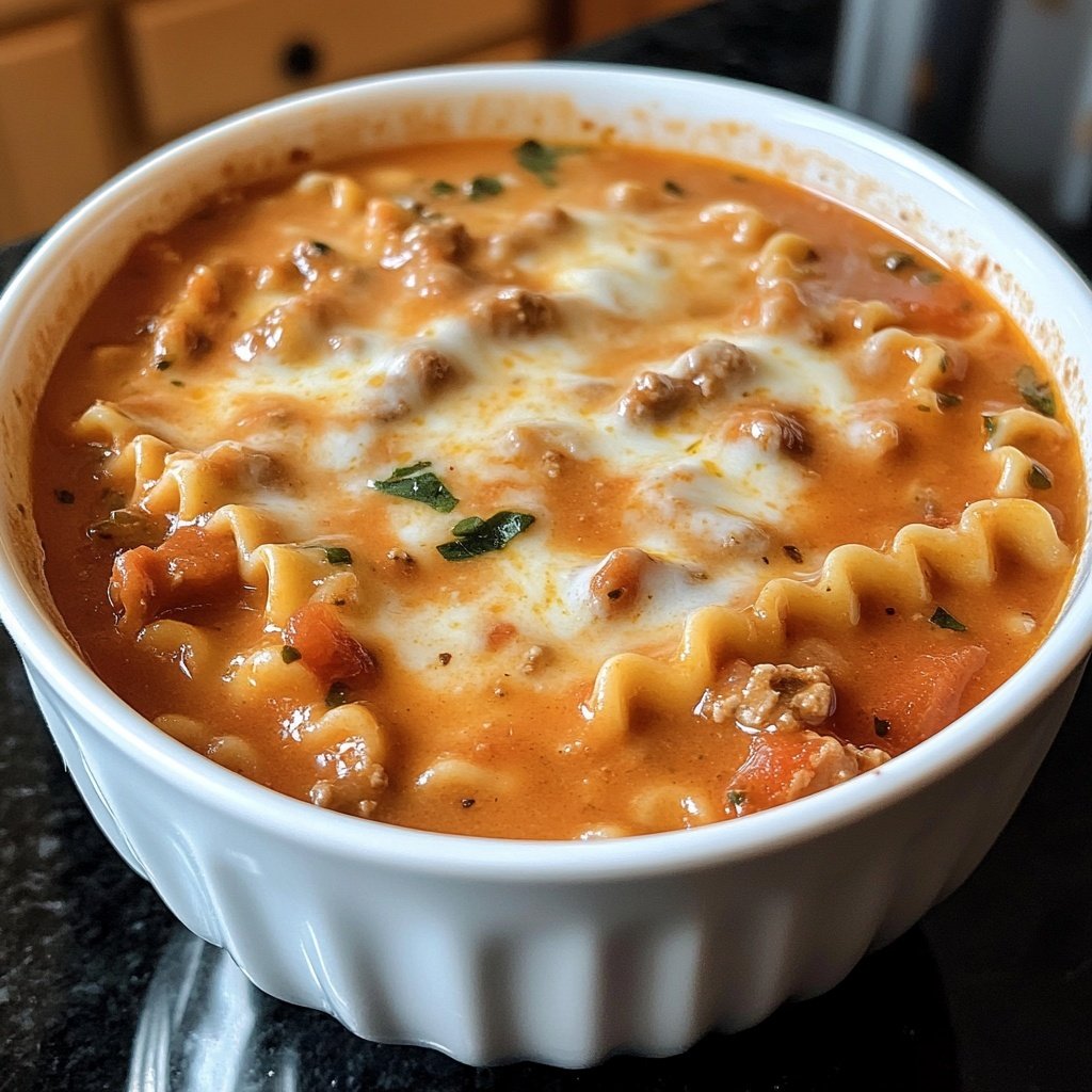 Creamy Lasagna Soup