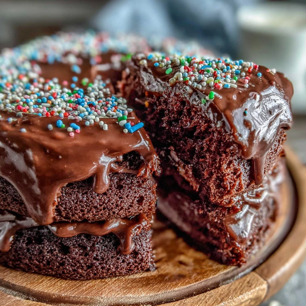 Chocolate Cake Without Eggs