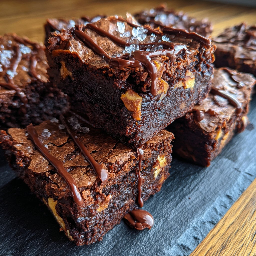 Chocolate Hazelnut Brownies