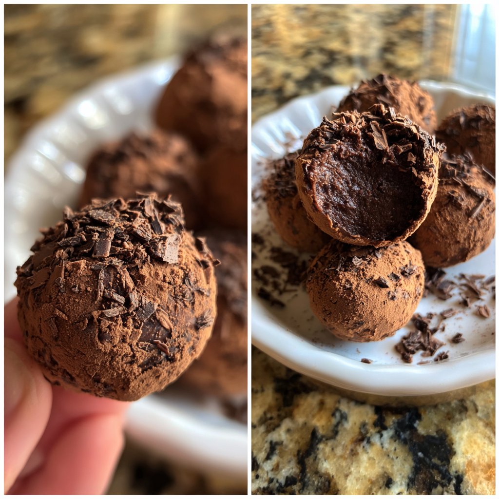 Chocolate Cheesecake Truffles