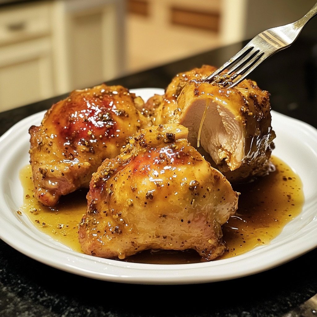 Syrian Chicken With Honey and Spices