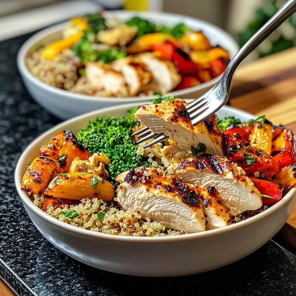 High Protein Meal Prep Bowls