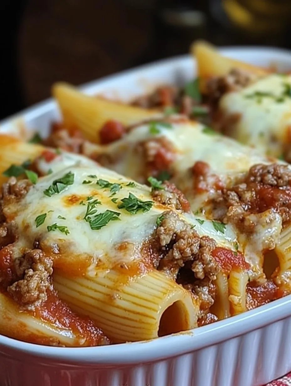 Stuffed Shells with Meat