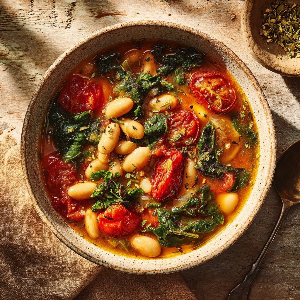 Mediterranean White Bean Stew