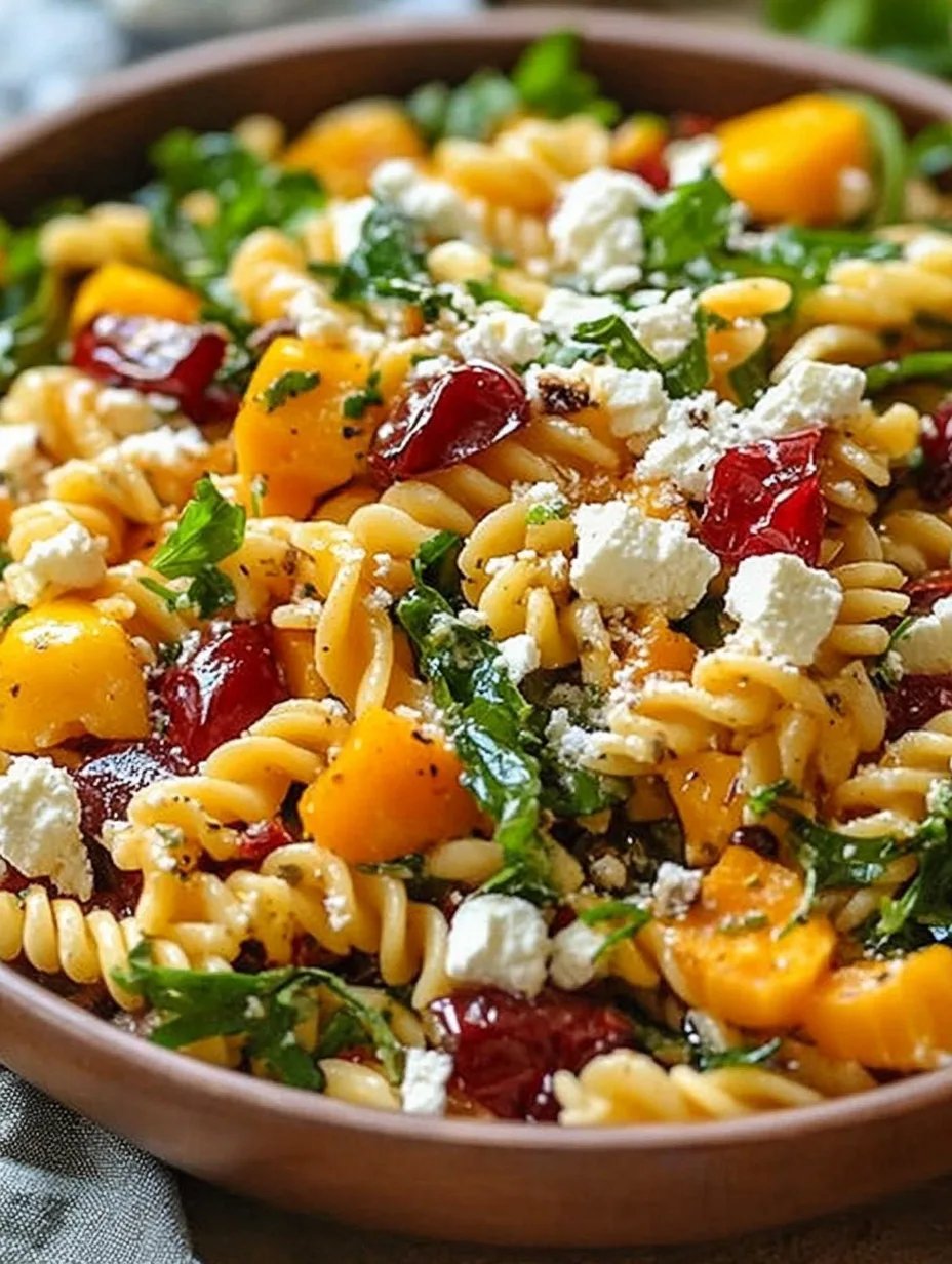Fall Harvest Pasta Salad