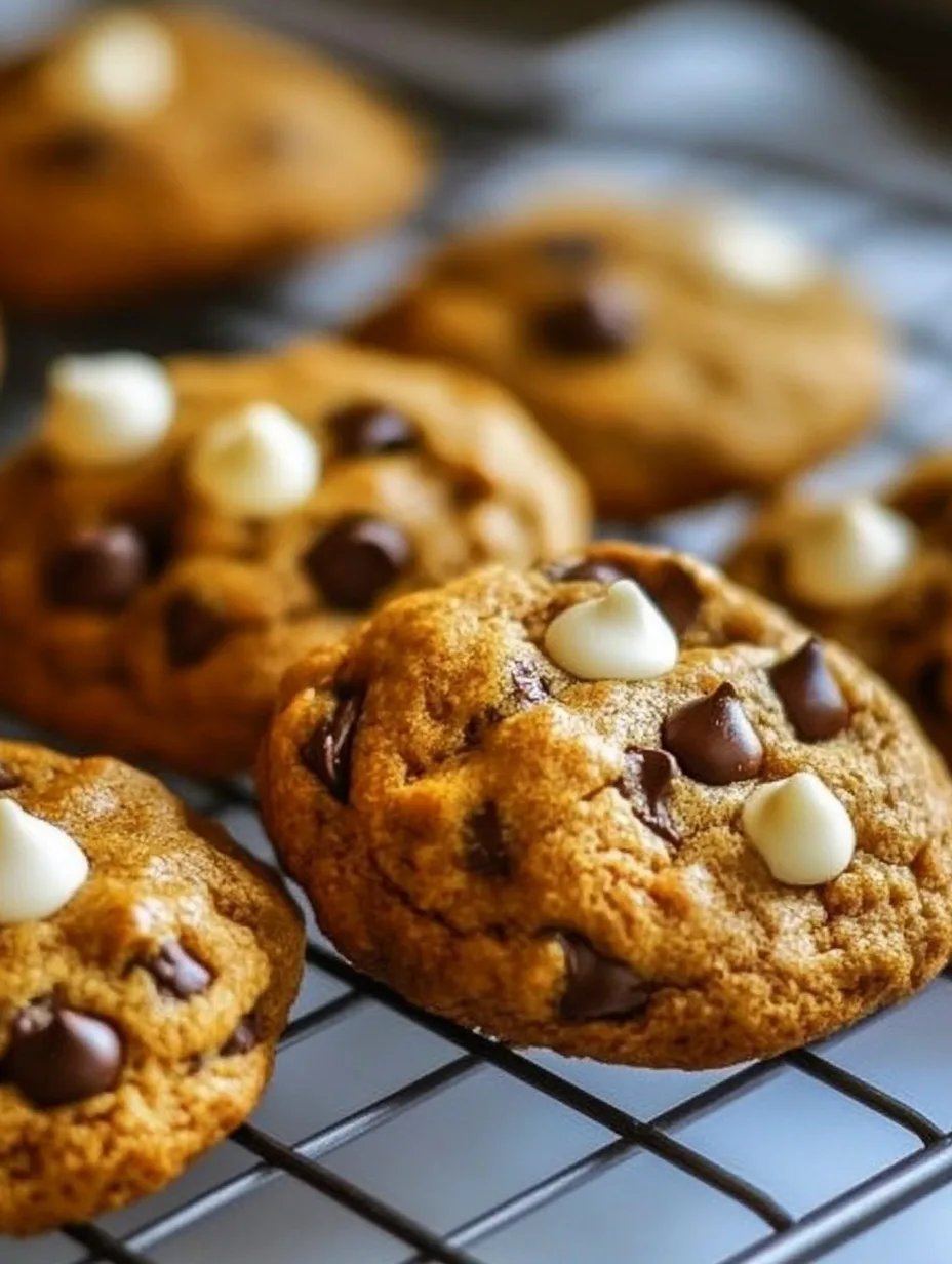 Pumpkin Chocolate Chip Cookies