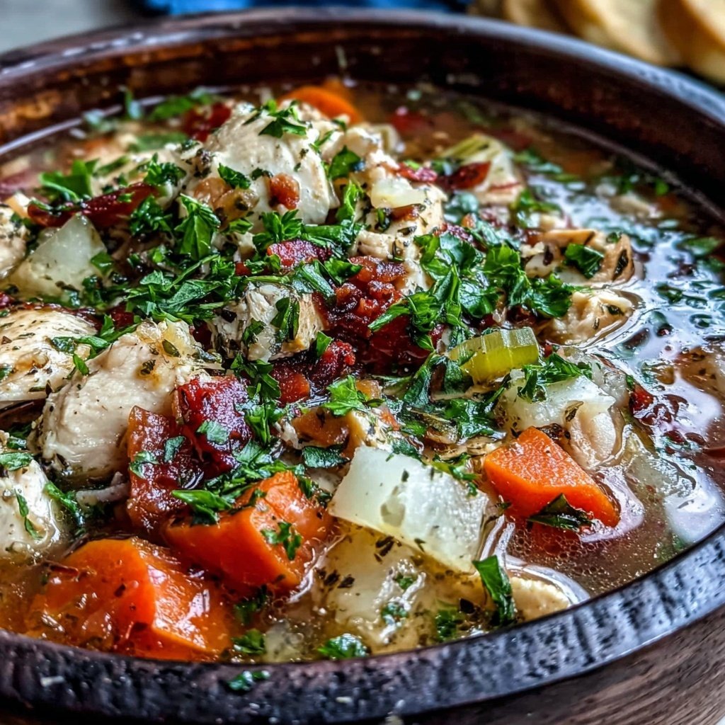 Healthy Chicken Vegetable Soup