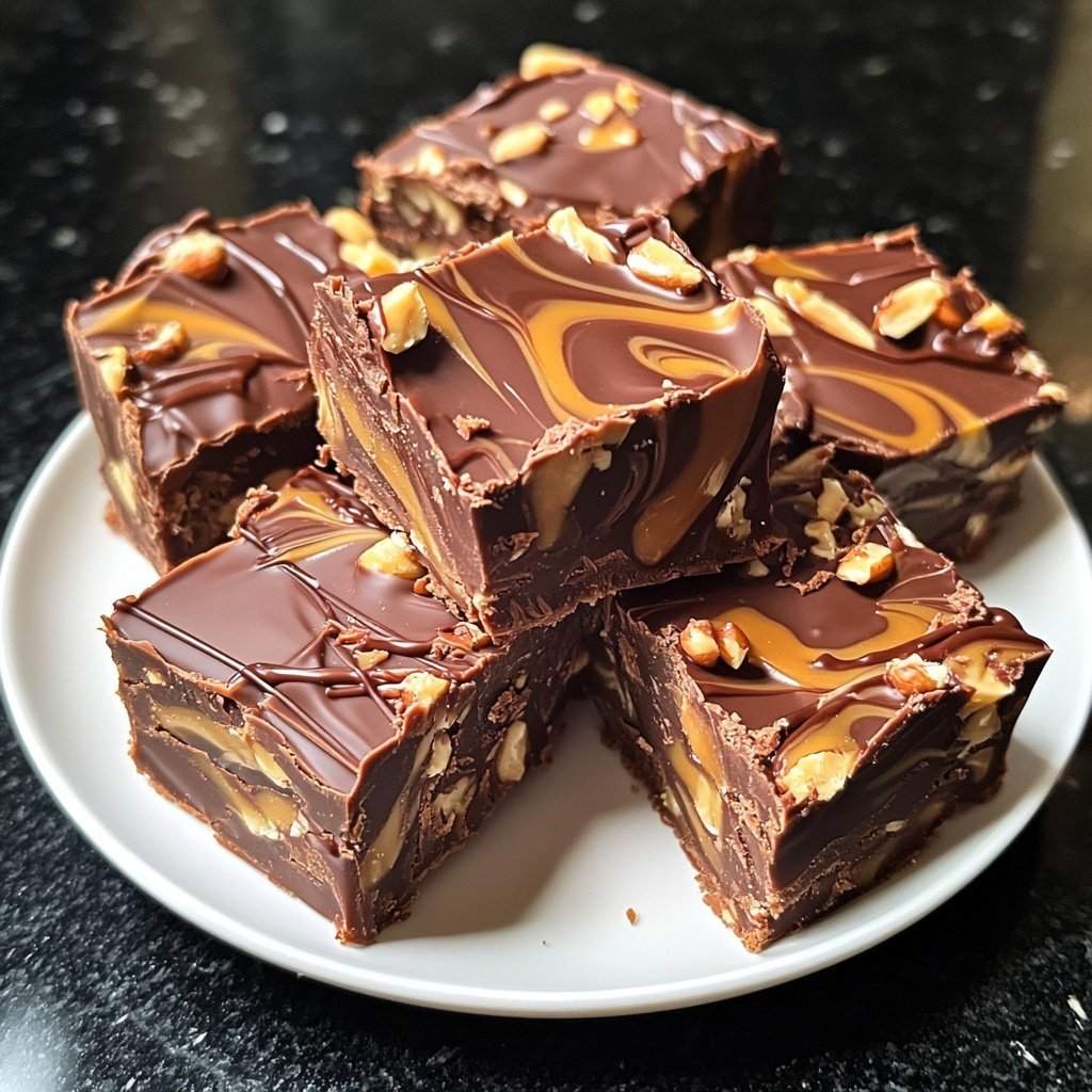 Snickers Fudge Recipe